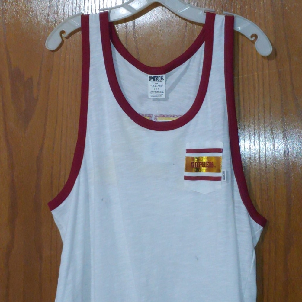 MN Gophers college #PINK tank top